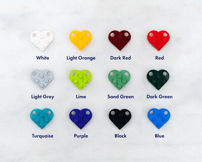 Brick Heart Keychain Set | Couples Keychain | Anniversary Gift | Valentines Day | Galentines | Best Friends - image6